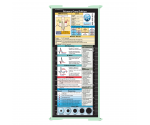 WhiteCoat Clipboard® Trifold - Mint Primary Care Edition